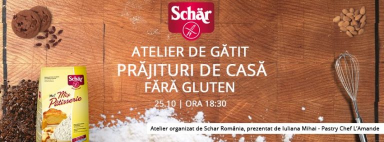 atelier de gatit prajituri de casa fara gluten